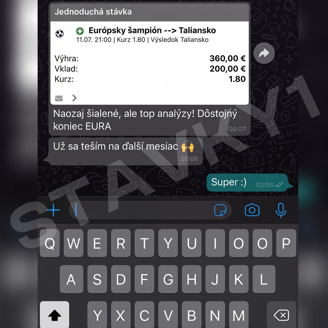 Dôkaz od zákazníka